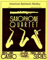 AMERICAN SPIRITUALS MEDLEY Saxophone Quartet cover